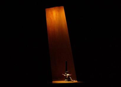 Jos Cura stars as Samson in the Met opera production of Samson et Dalila, 2005.
